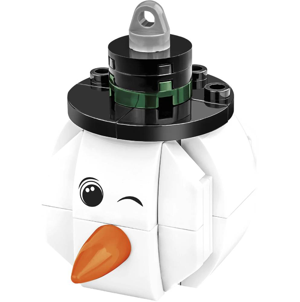 Set COBI kocke ukras za božićno drvce Snowman (20012)